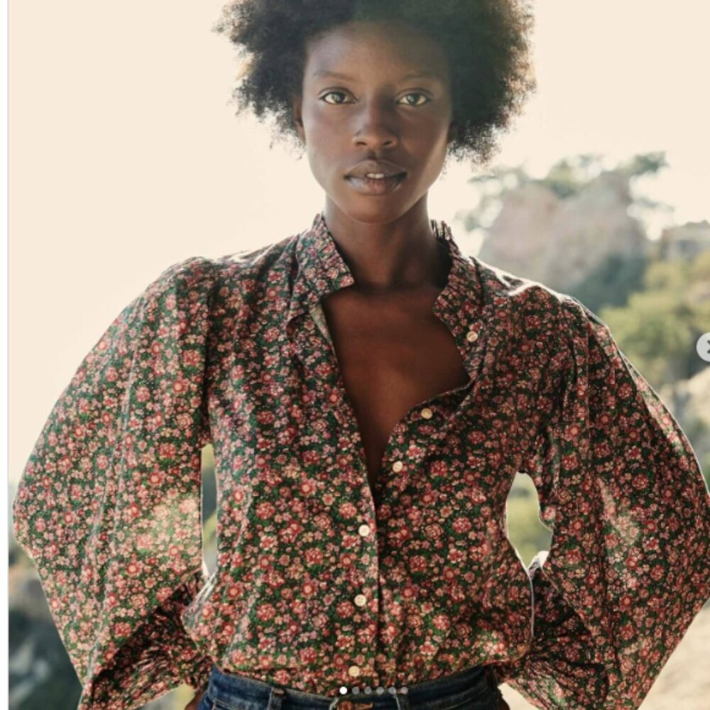 Doen - Prima Top Amelie Floral Liberty Fabric